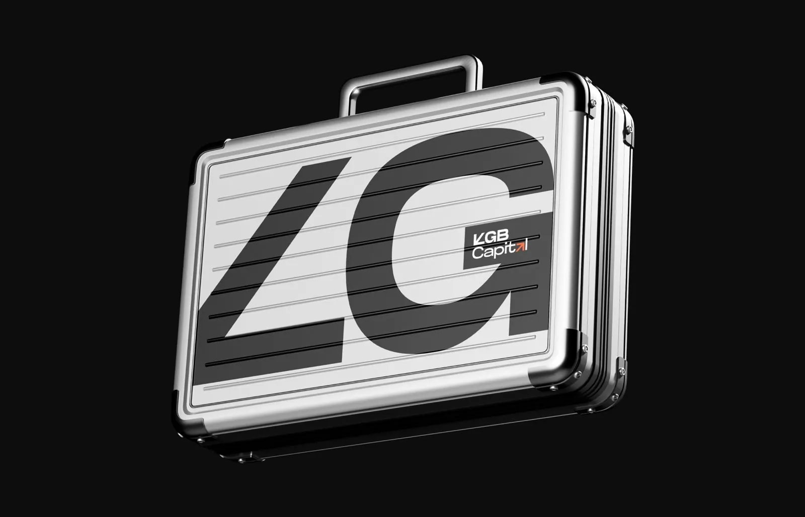 KGB Capital monogram case