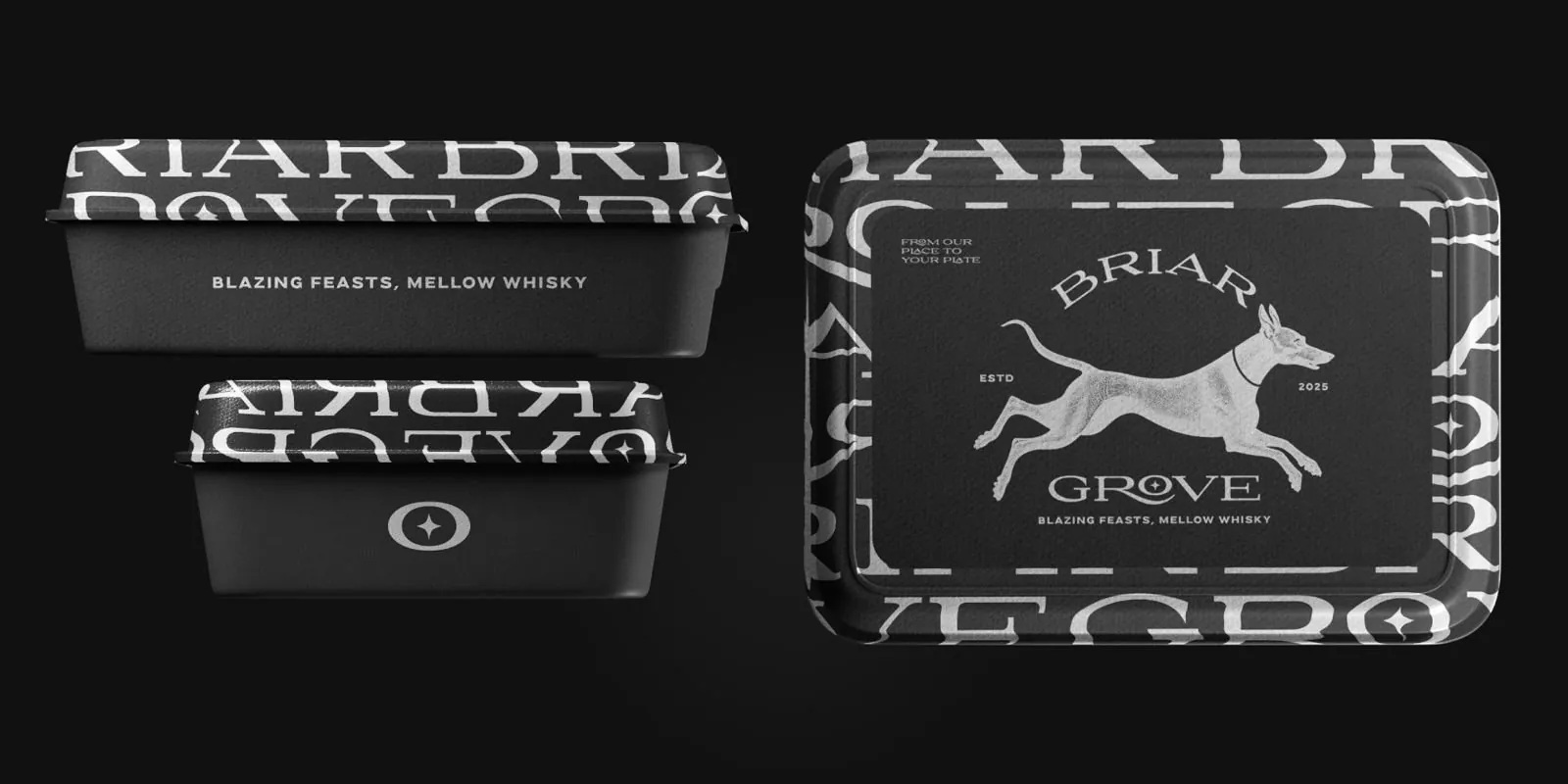 Briar Grove takeaway packaging