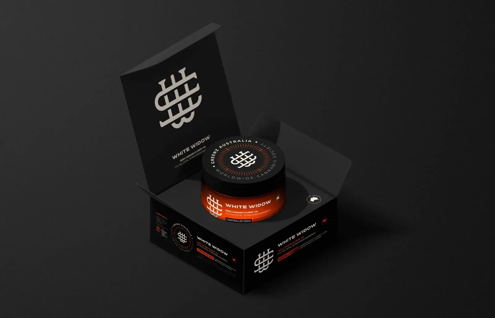 Greenz box and jar