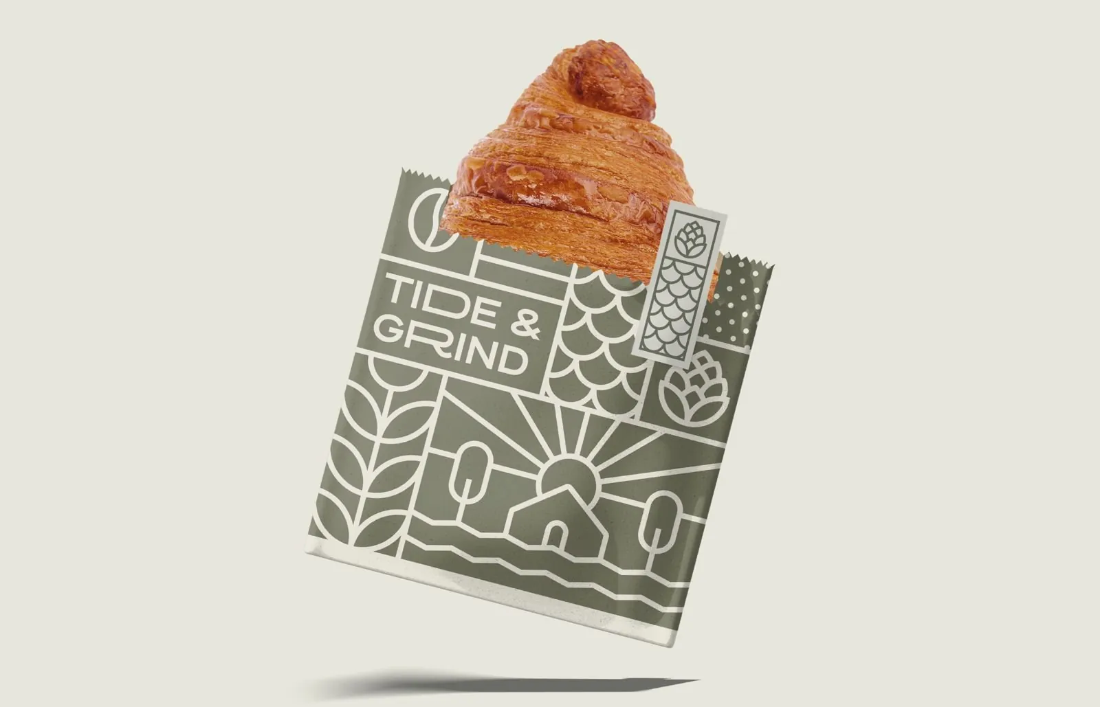 Tide & Grind pastry sleeve